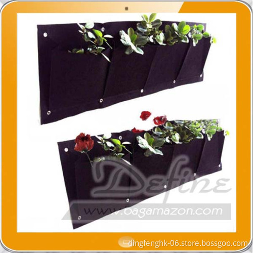 Multi Pocket Wall Felt Plant Grow Bags